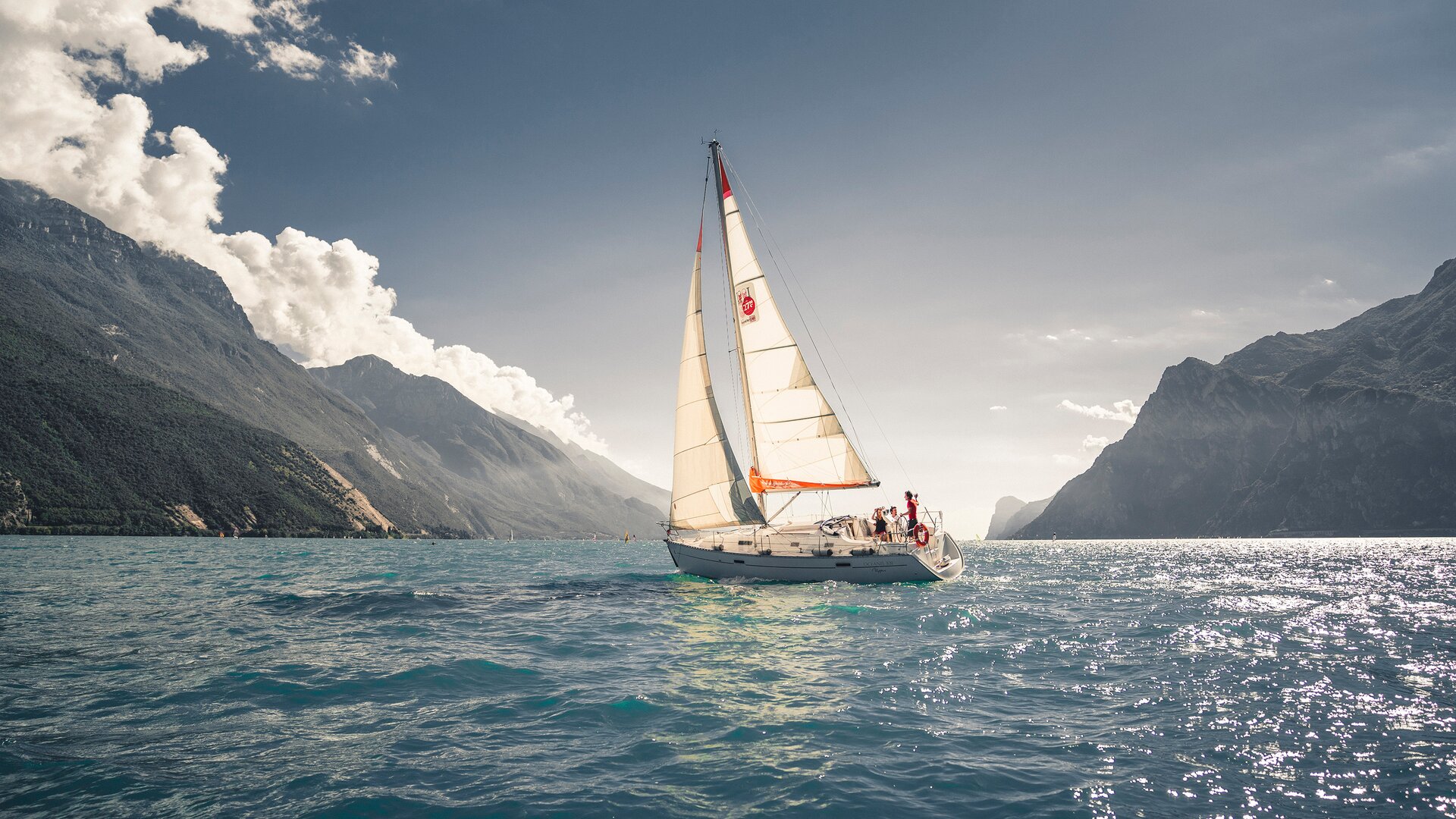 Sailing Garda Lake - Lake Garda